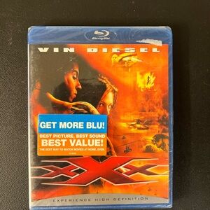 XXX (Blu-ray, 2002) Vin Diesel New Sealed